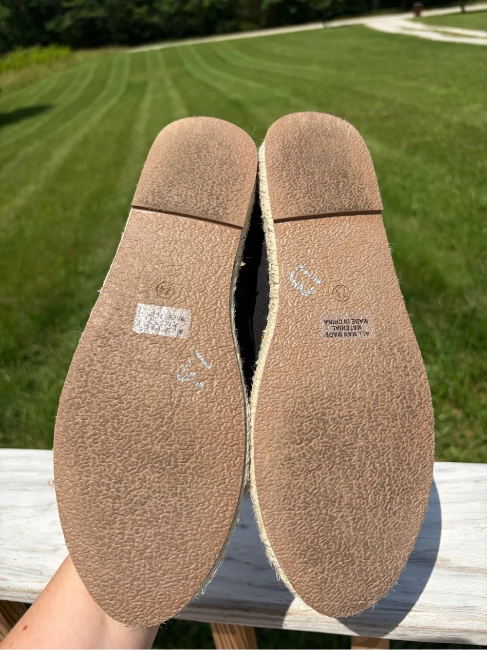 Soda Womens Phenix Espadrilles Slip On Sneakers Loafer Shoes Size 7.5 Resortwear